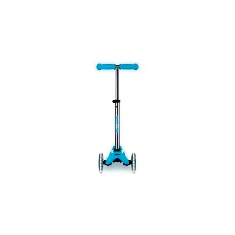 Scooter Micro Deluxe Glow LED Plus Vert Gris Turquoise Argenté
