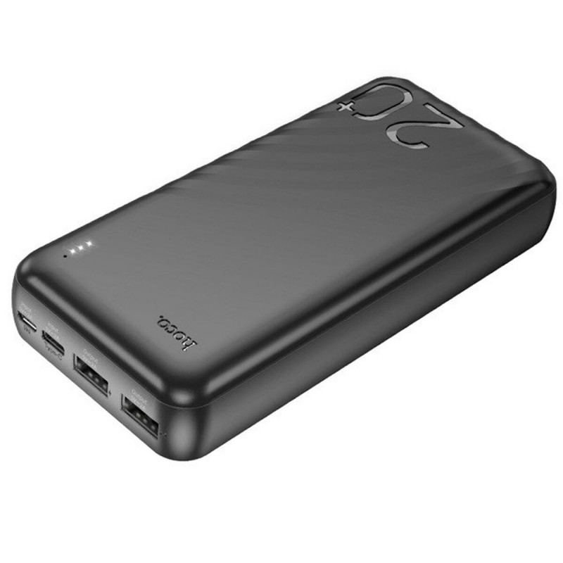 Powerbank Hoco J123A black Negro 20000 mAh