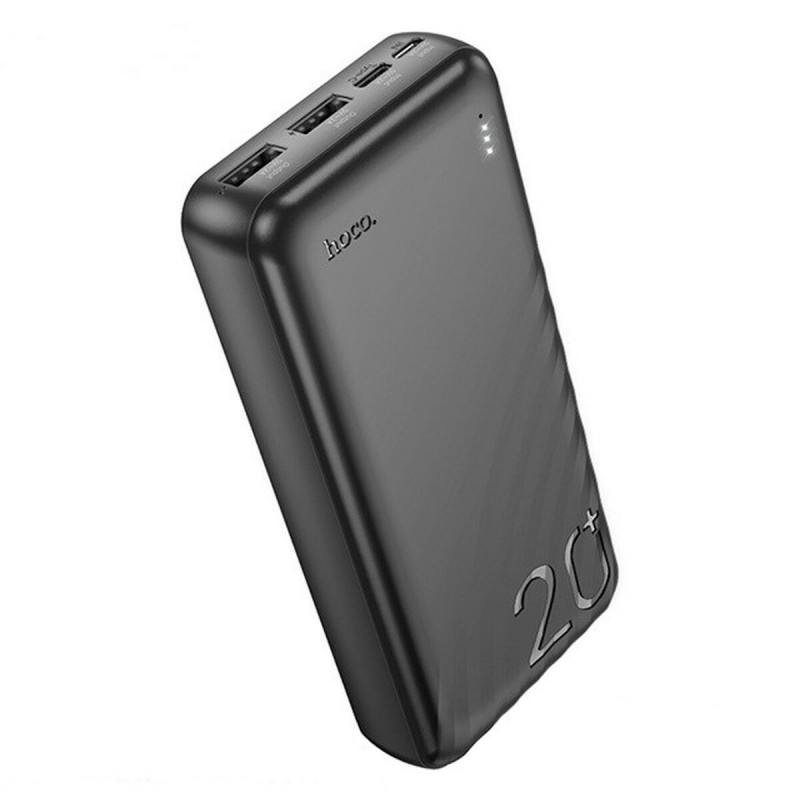 Powerbank Hoco J123A black Schwarz 20000 mAh
