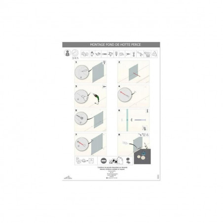 Protector Saint-Gobain Cristal Montaje en pared