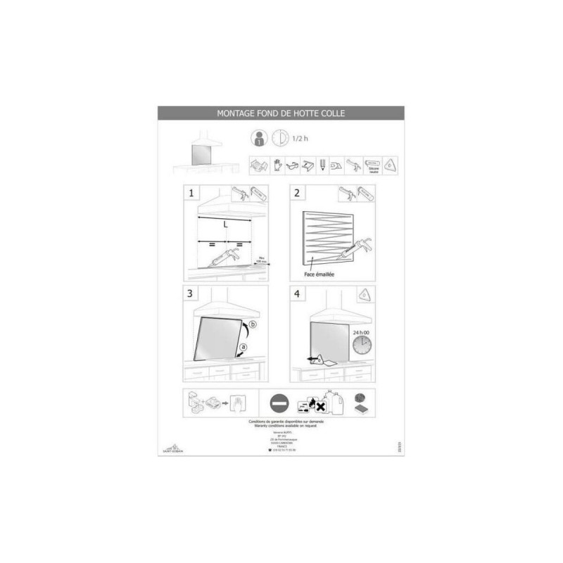 Schutzkörper Saint-Gobain Kristall Wandmontage