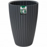 Vaso Garden ID Fancy Antracite Polietileno 40 x 58 cm