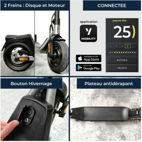 Patinete Eléctrico Yeep.me 100A