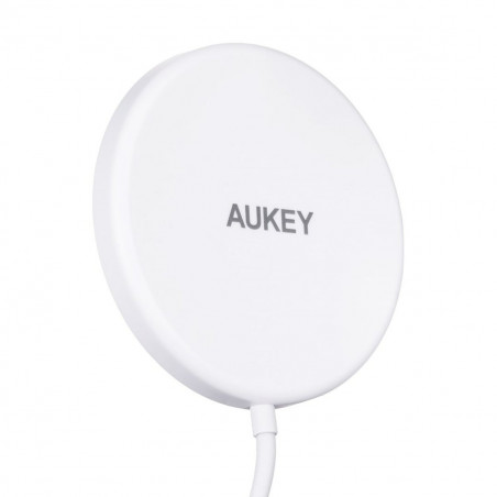 Cargador Inalámbrico Aukey Aircore Blanco