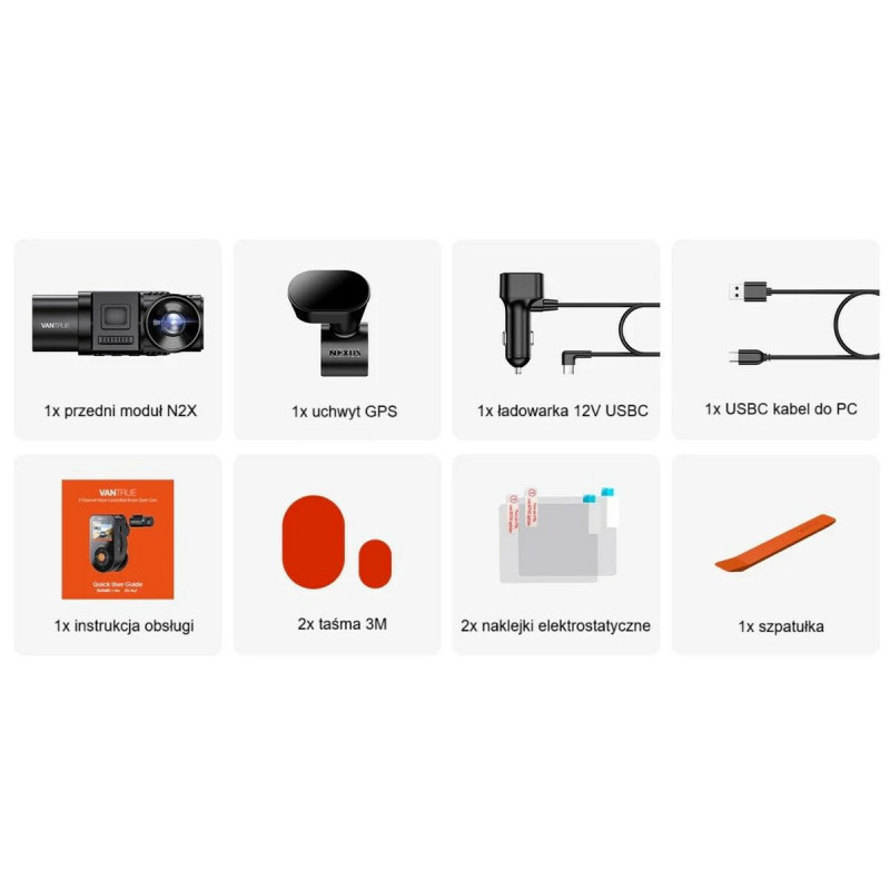 Sports Camera for the Car Vantrue N2X