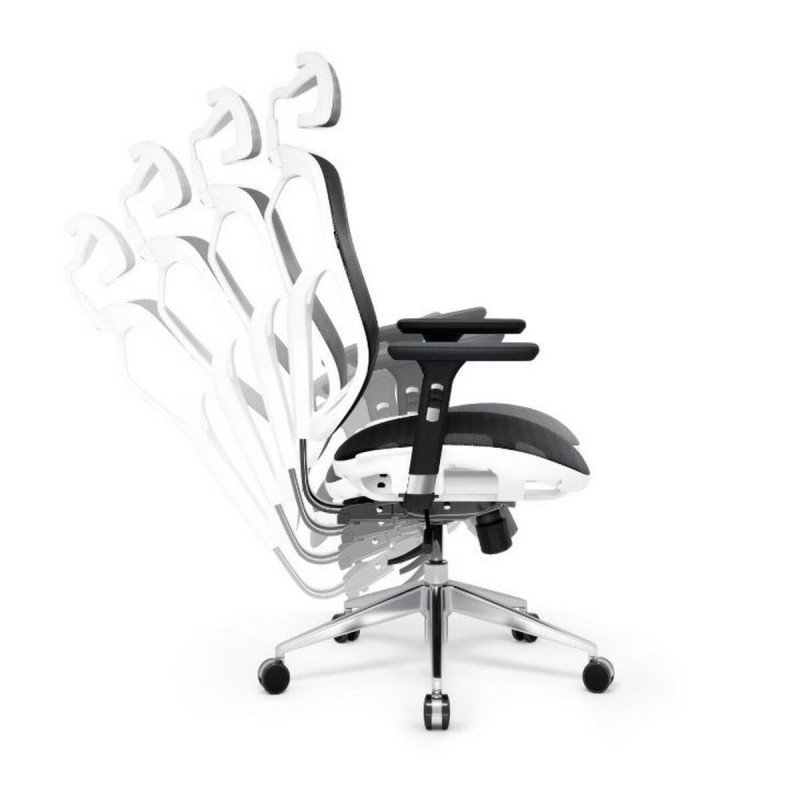 Silla Gaming Diablo Chairs Diablo V-BASIC Blanco Negro