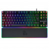 Tastiera Newskill NS-KB-GUNGNYRT-GAT-R Nero Qwerty in Spagnolo QWERTY
