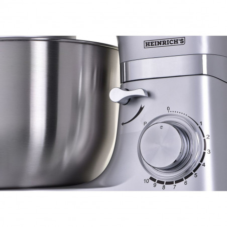 Küchenmaschine Heinrich's HKM 6278 srebrny Stahl 1300 W 6,5 L
