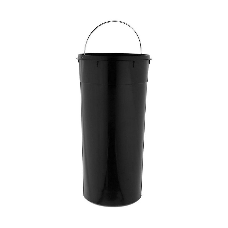 Waste bin 5five Simply Smart Baltik Black Bamboo 30 L