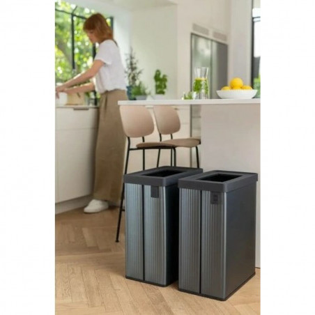 Secchio della spazzatura Keter 258986 Azzurro 54 L