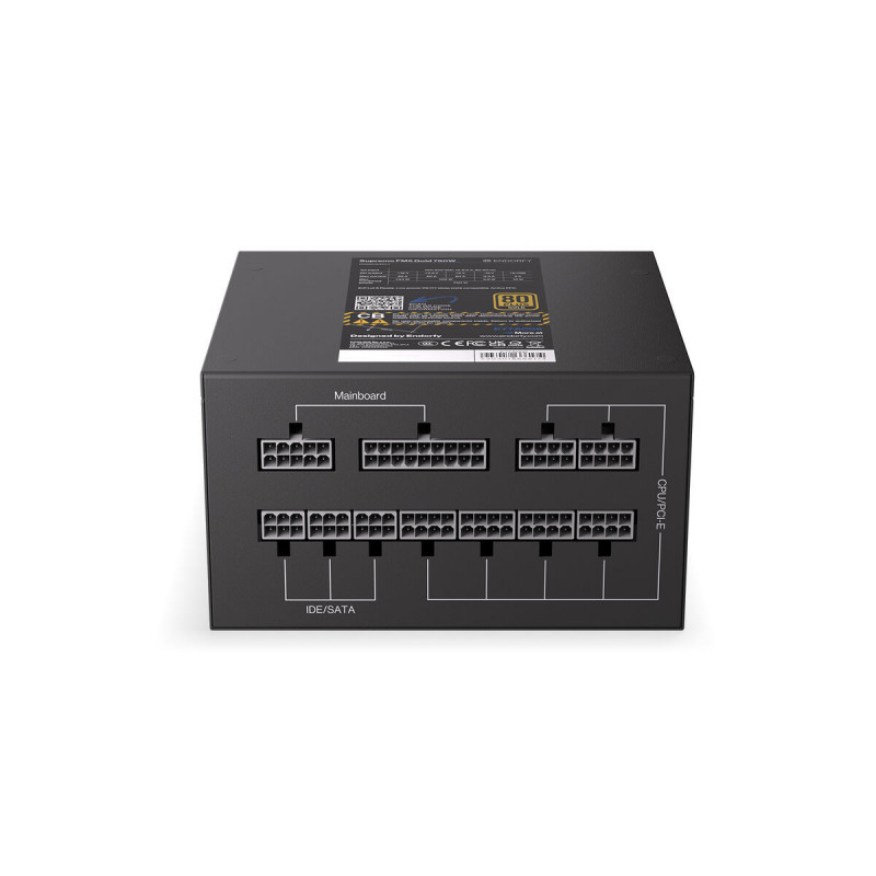 Fonte di Alimentazione Endorfy Supremo FM5 Componibile 750 W ATX 80 Plus Gold RoHS CE FCC