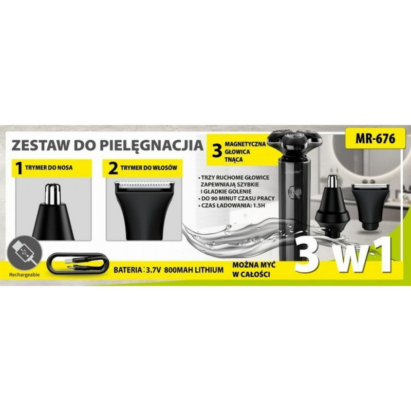 Hair Clippers Feel Maestro MR-676 1 Piece