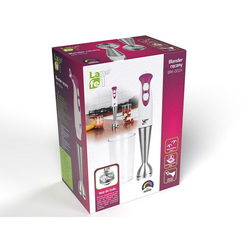 Batedora de Copo Lafe LAFBLE46741 Branco Cinzento 400 W