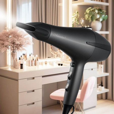 Secador de Pelo Feel Maestro MR-223 Negro Grafito 2400 W