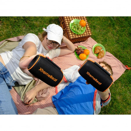 Haut-parleurs bluetooth portables Tracer XtremeBeat TWS Noir 15 W