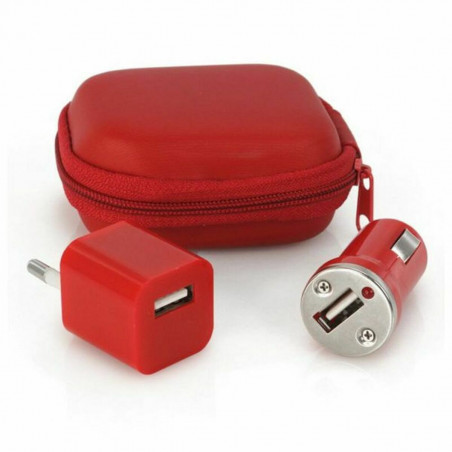 Set de Cargadores 144331 (2 Pcs) 1000 mAh