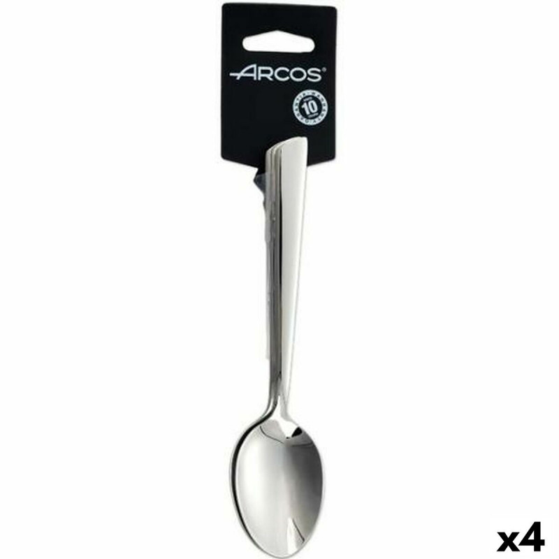 Dessert spoon set Arcos Toscana Silver Stainless steel (4 Units)