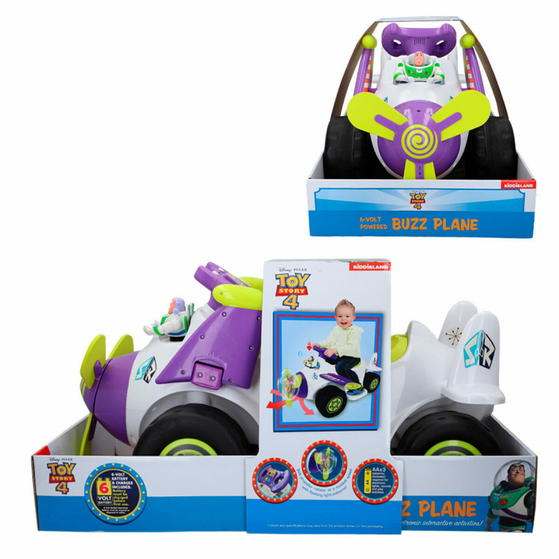 Carro elétrico para crianças Toy Story Bateria Avioneta 6 V