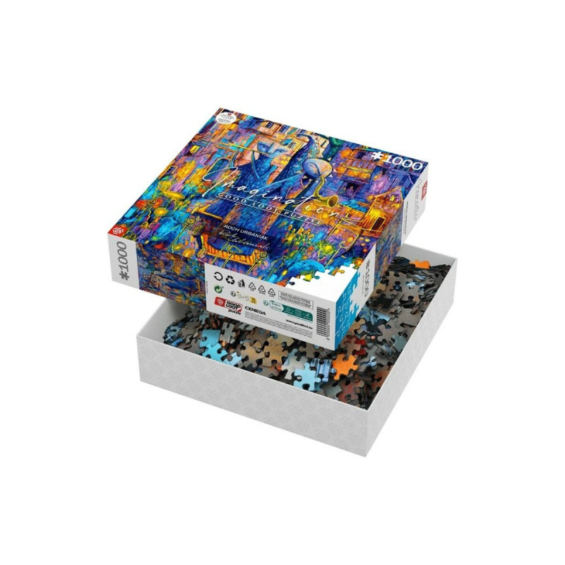 Puzzle Cenega Publishing Good Loot: Desfile de Gigantes de Roch Urbaniak 1000 Piezas