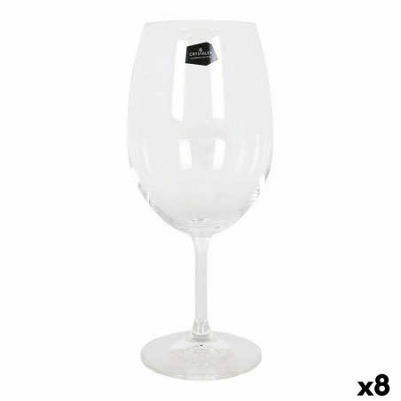 Copo para vinho Crystalex Lara Transparente Cristal (6 Unidades) (8 Unidades) (540 cc)