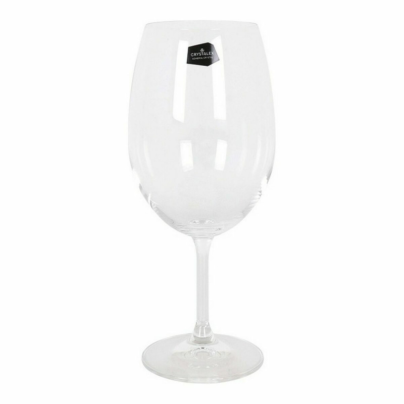 Copo para vinho Crystalex Lara Transparente Cristal (6 Unidades) (8 Unidades) (540 cc)