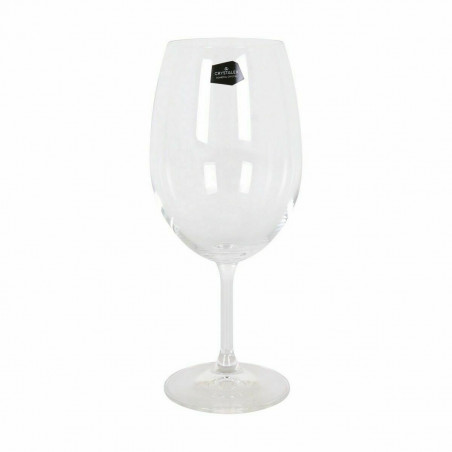 Set de copas de vino Crystalex Lara Cristal 540 ml Vino 6 Piezas (6 Unidades) (4 Unidades)