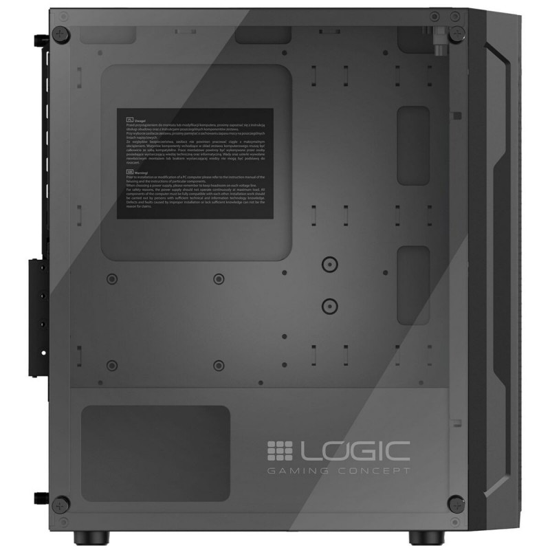 Caja Semitorre ATX Logic AM-ARAMIS-10-0000000-0002 Negro