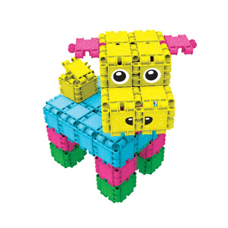 Jogo de Construção Clics CB180 Multicolor 132 Peças