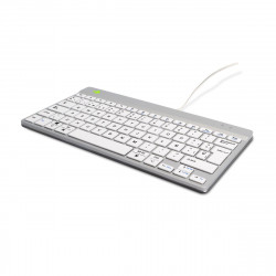 Tastiera R-Go RGOCOESWDWH Bianco Qwerty in Spagnolo