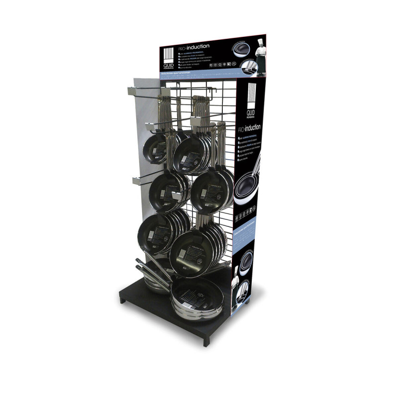 Padella Quid Professional Pro-induction Nero Metallo Acciaio Ø 24 cm (6 Unità)