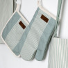 Oven Mitt Vinthera Okapi Bicoloured Textile 18 x 28 cm (2 Units)