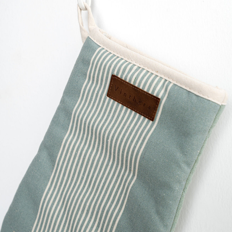 Guantone da Forno Vinthera Okapi Bicolore Tessile 18 x 28 cm (2 Unità)