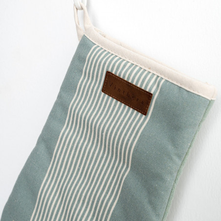 Oven Mitt Vinthera Okapi Bicoloured Textile 18 x 28 cm (2 Units)