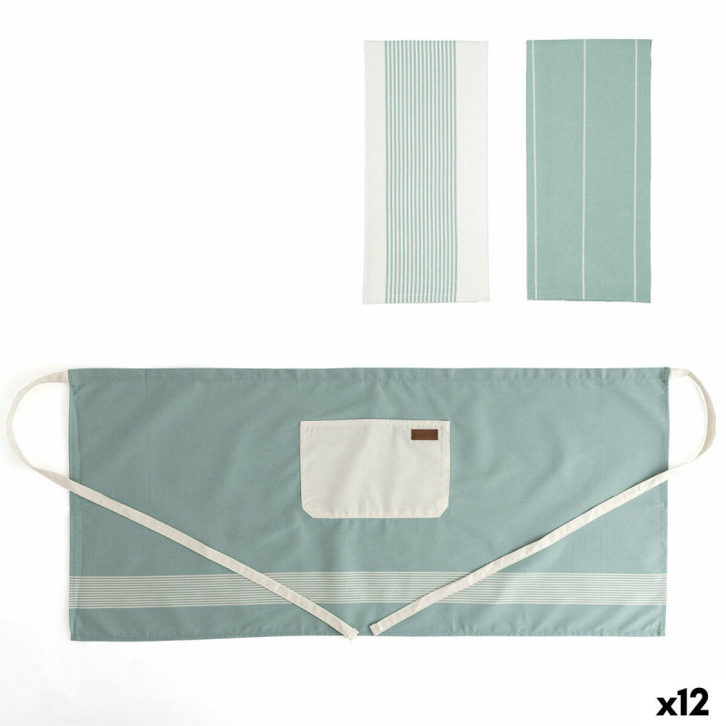 Set de Cocina Vinthera Okapi Due Bicolor 40 x 60 cm 50 x 110 cm 3 Piezas