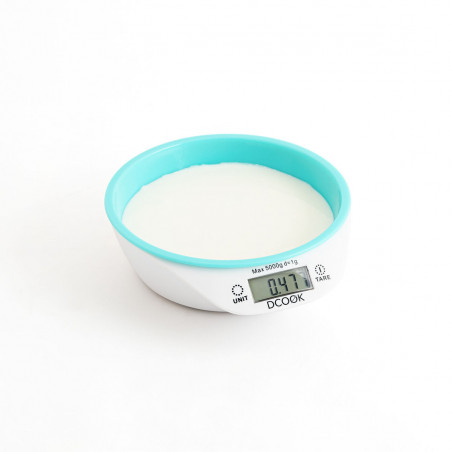 balance de cuisine Dcook Gallery Blanc Vert 5 kg 1 L (24 Unités)