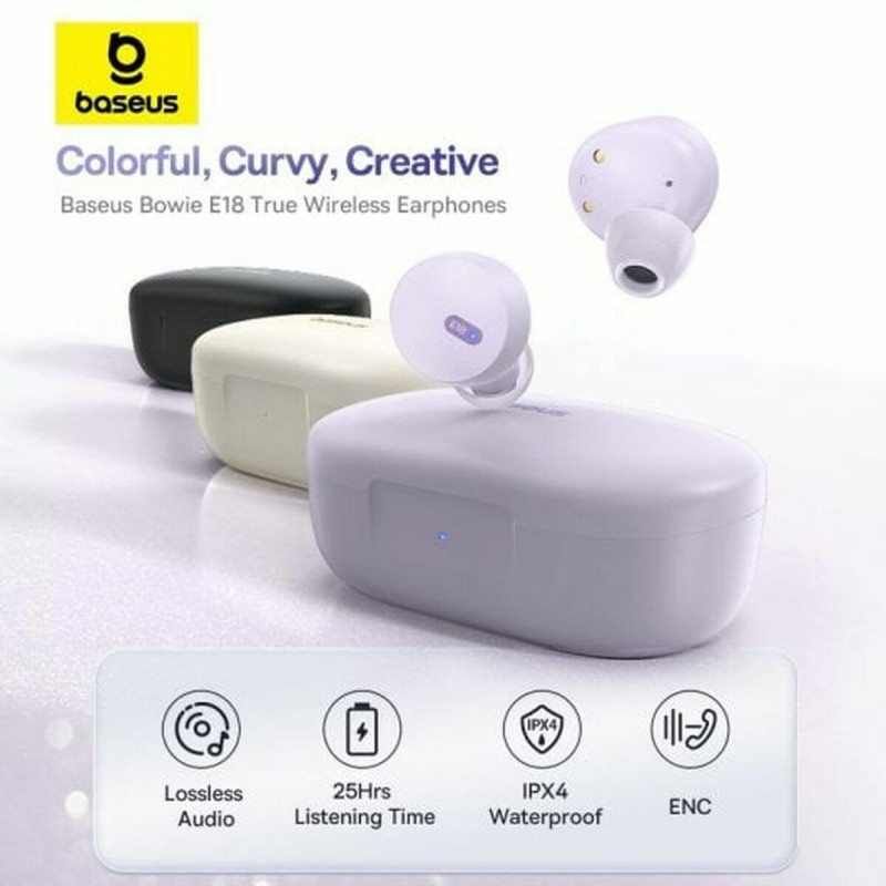 Auriculares com microfone Baseus A00023800123-00