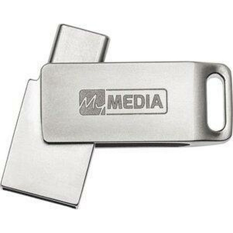 Pendrive MyMedia Argentato 128 GB
