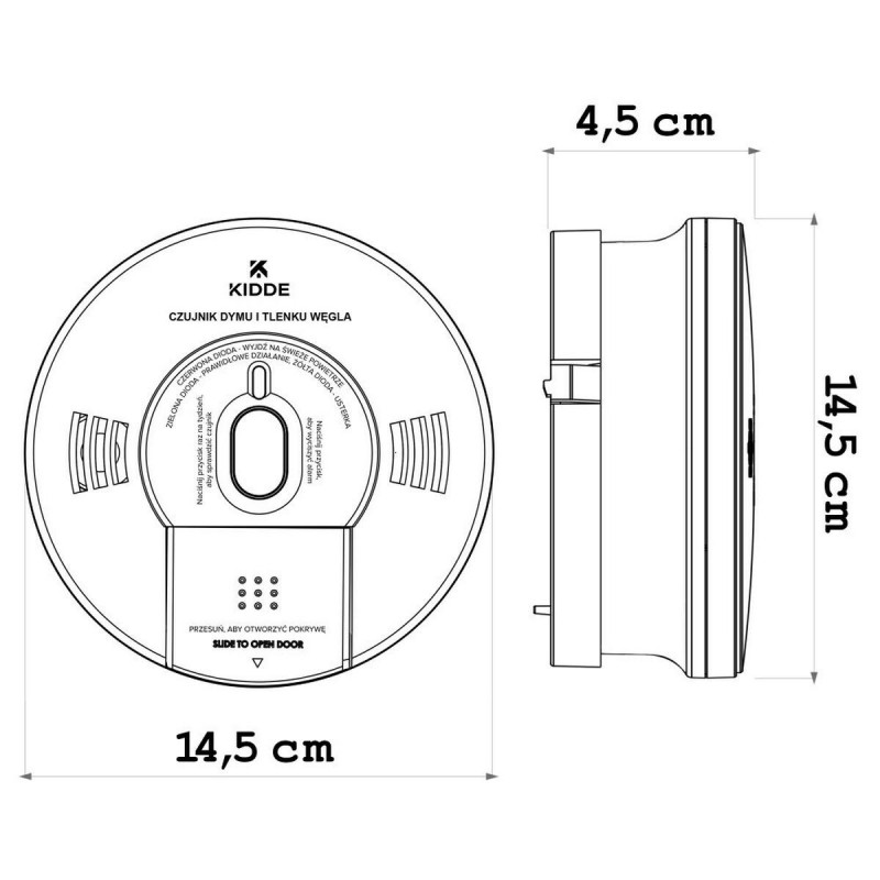 Sistema de Alarme Kidde K10SCO
