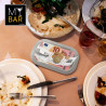 Tip tray My Bar 17 x 10,5 x 1,5 cm (24 Units)