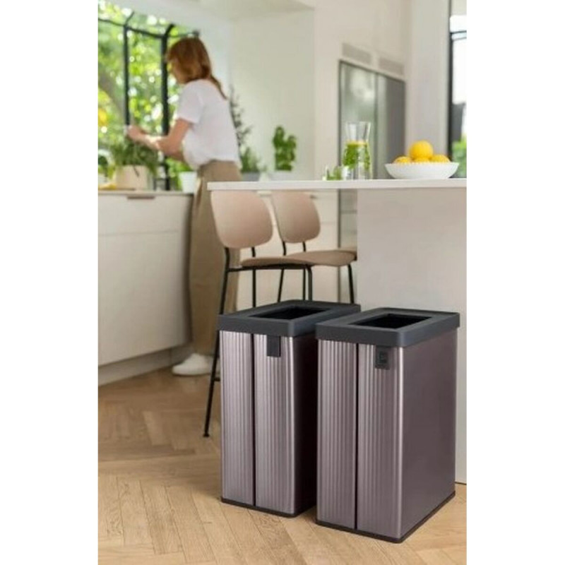 Secchio della spazzatura Keter 261013 Rosa 54 L