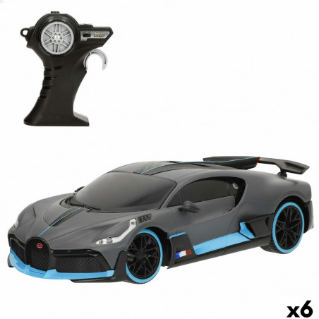 Carro Rádio Controlo Bugatti 19,5 x 5 x 9 cm (6 Unidades)