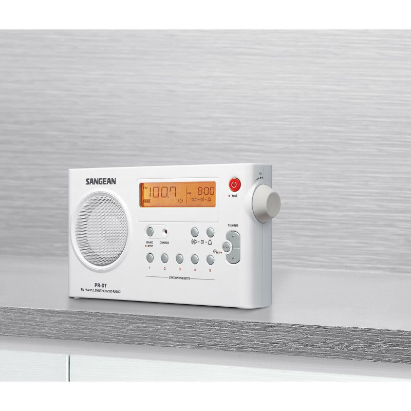 Tragbares Digital-Radio Sangean SPRD7W