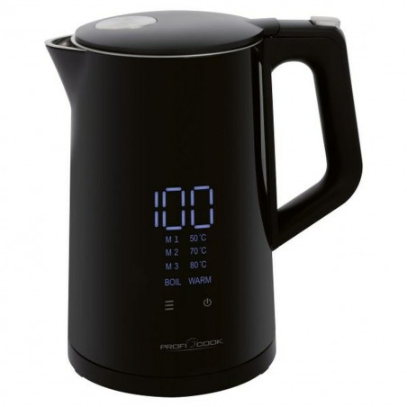 Chaleira Proficook PC-WKS 1243 Preto Aço inoxidável 2200 W 1,7 L