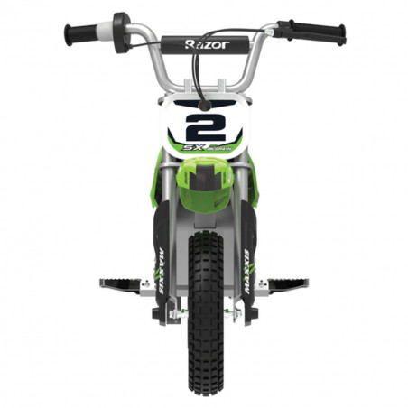 Scooter eléctrica para crianças Razor Dirt Rocket SX350 McGrath Branco Preto Verde Cinzento