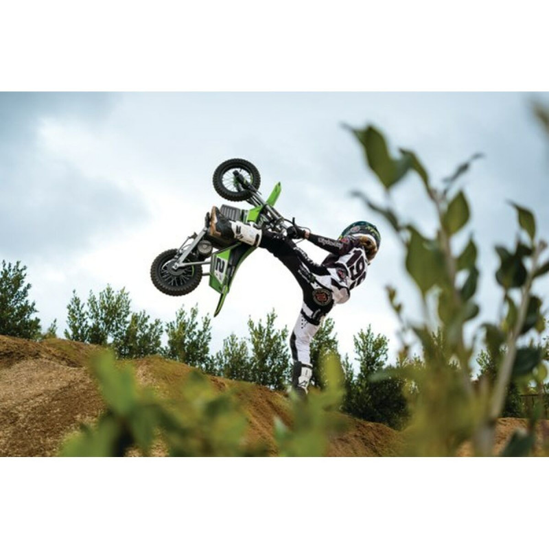 Scooter elettrico per bambini Razor Dirt Rocket SX350 McGrath Bianco Nero Verde Grigio