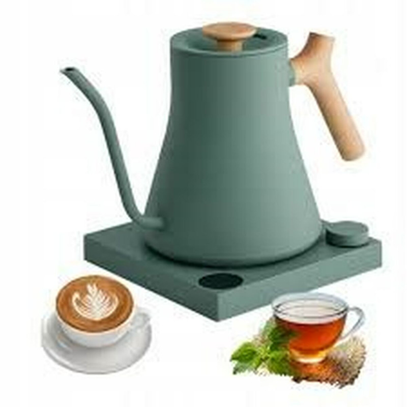 Kettle Fellow Green Wood Stainless steel 900 ml