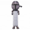 Dog chewing toy The Mandalorian Grey 9,0 x 28,0 x 9,0 cm