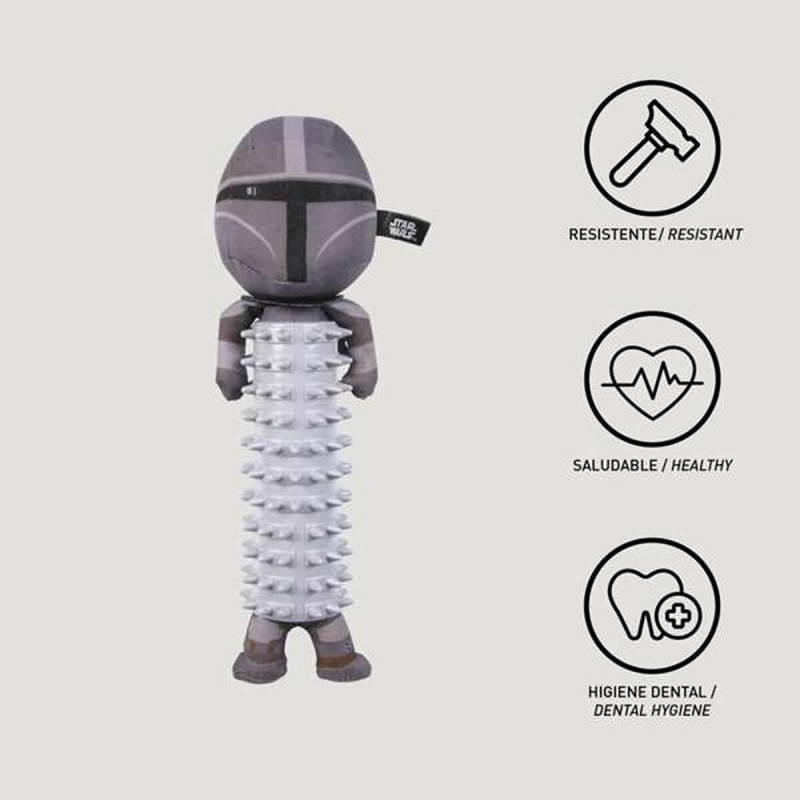 Giocattolo da mordere per cani The Mandalorian Grigio 9,0 x 28,0 x 9,0 cm