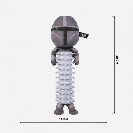 Mordedor de perro The Mandalorian Gris 9,0 x 28,0 x 9,0 cm