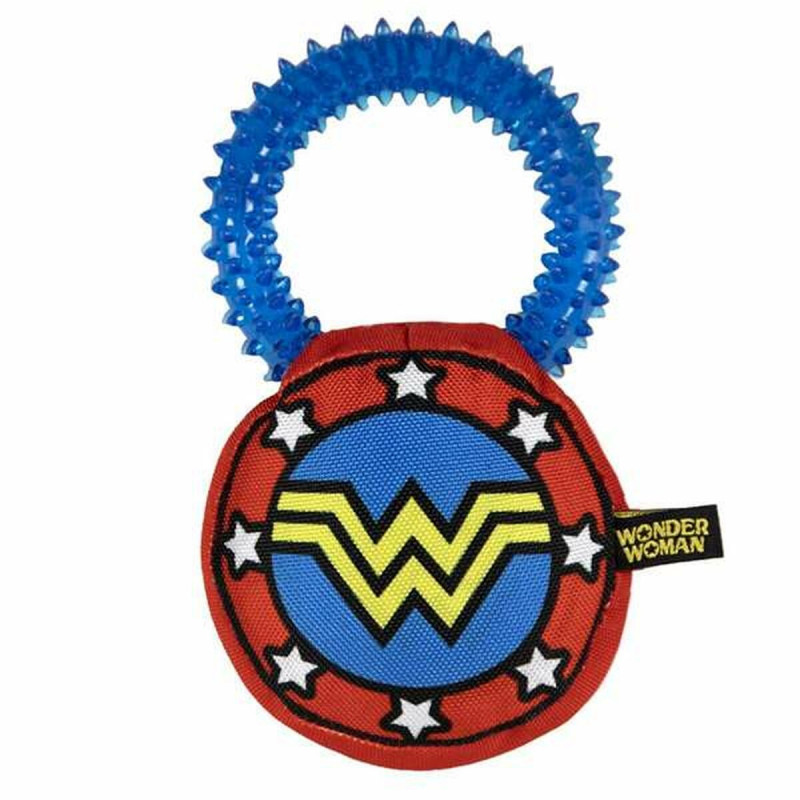 Mordedor de perro Wonder Woman Azul 6,0 x 10,5 x 18,5 cm (4 Unidades)